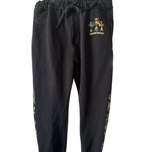 Chrome Hearts triple cross camo sweatpants